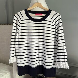 Lilly Pulitzer striped light weight sweater